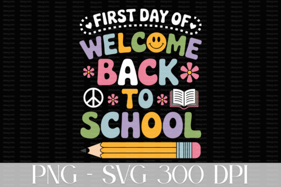 Colorful Welcome Back to School SVG: A Vibrant Way to Kick Off the Academic Year