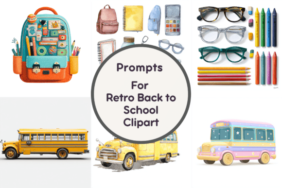 Exploring the Charm of Prompt Forretro Back to School Clipart in Modern Design
