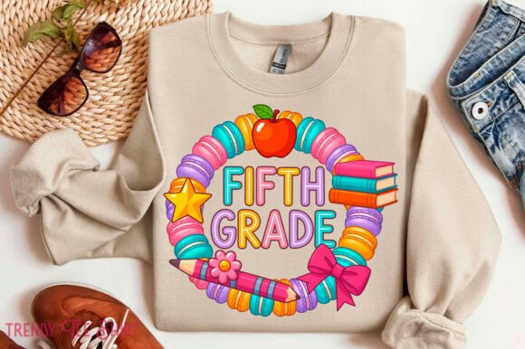 Fifth Grade Bracelet PNG Back to School: A Digital Solution for Creative Expression