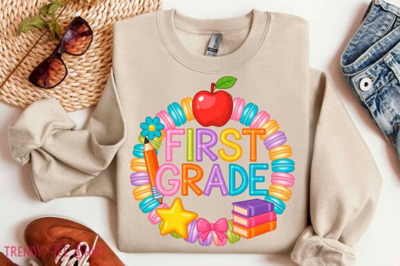 First Grade Bracelet PNG Back to School: A Digital Resource for Creative Expression