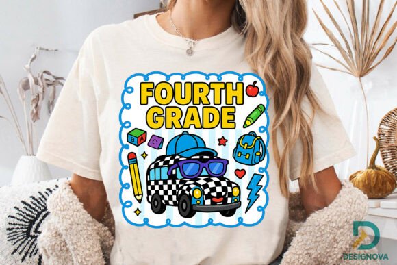 Fourth Grade Car PNG for Creative Projects