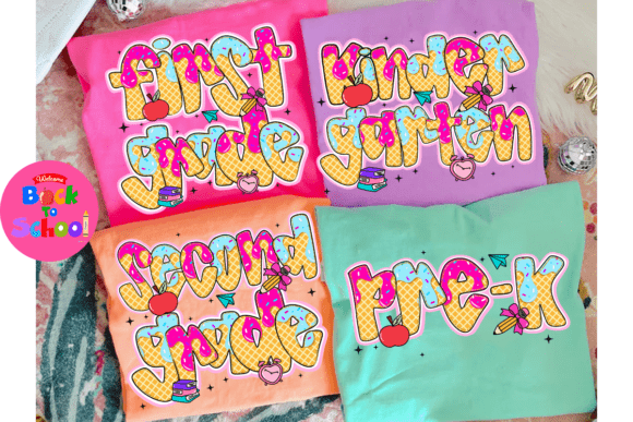 Ice Cream Style Back to School Bundle: A Creative Design Resource for All Occasions