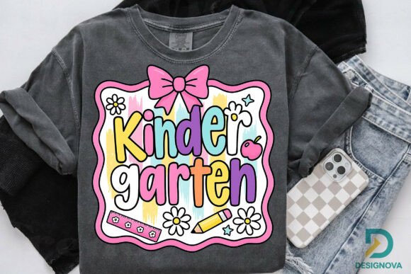 Kindergarten Back to School PNG